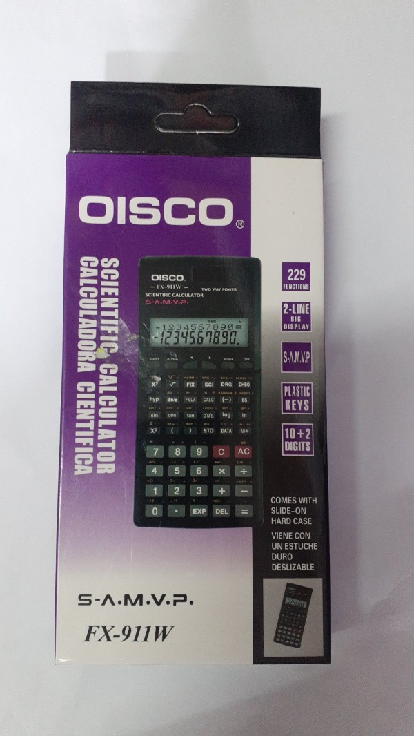 Scientific Calculator (OISCO FX-911W)