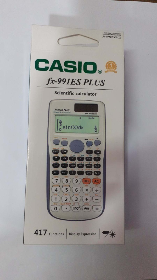 Scientific Calculator (CASIO Fx-991ES PLUS)