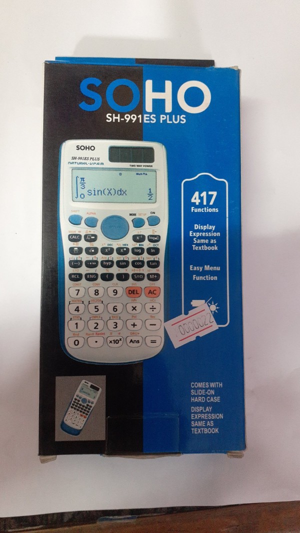 Scientific Calculator (SOHO SH-9991ES PLUS)