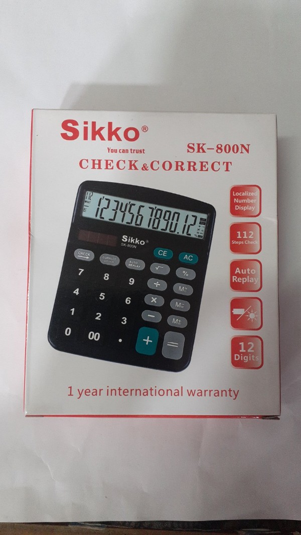 Calculator (Sikko SK-800N)