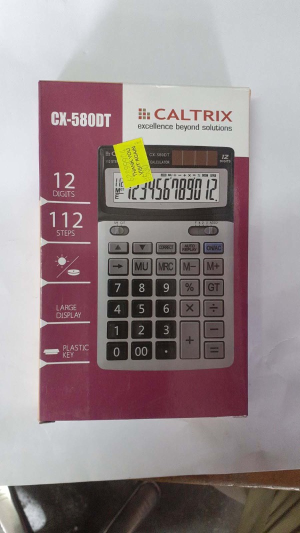 Calculator (CALTRIX CX-580DT)