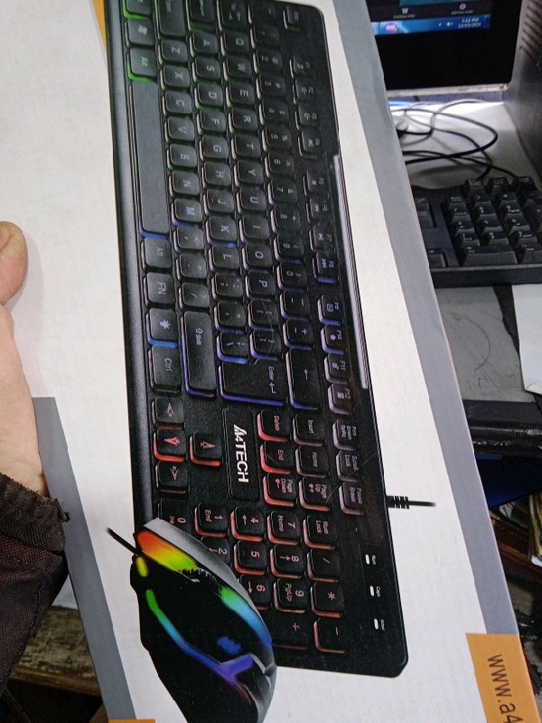 Backlit Keyboard Mouse