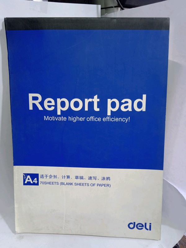 Report Pad ( Deli)