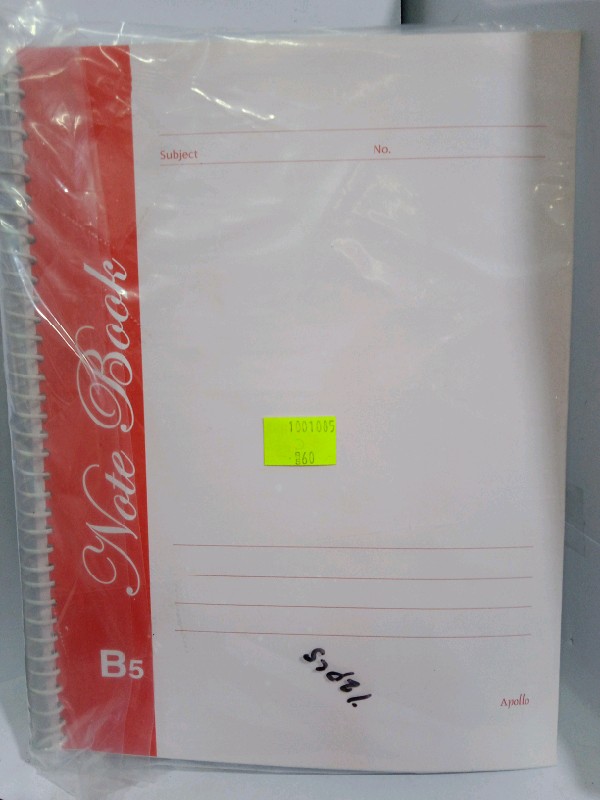 NOte Book B5