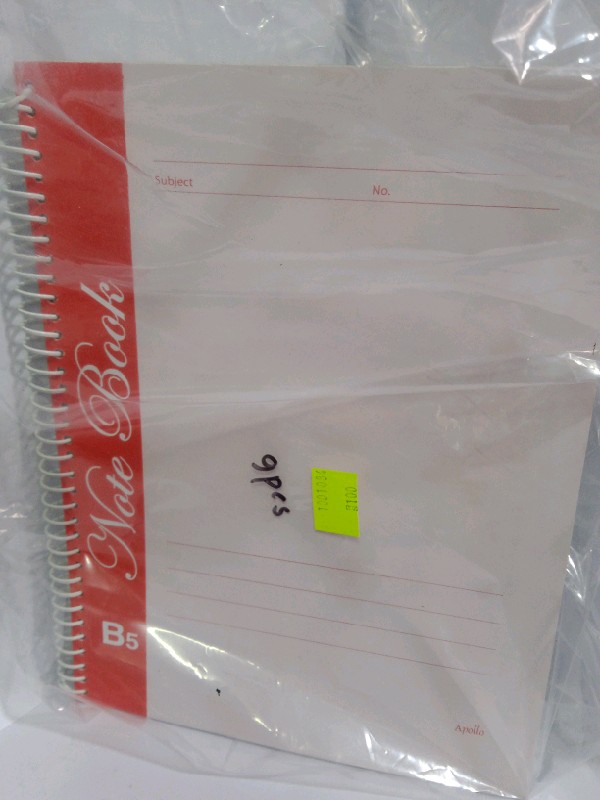 spiral note book
