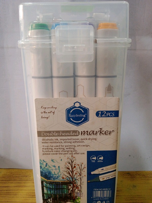 Keep Smiling Double-headed Marker MKB-12)