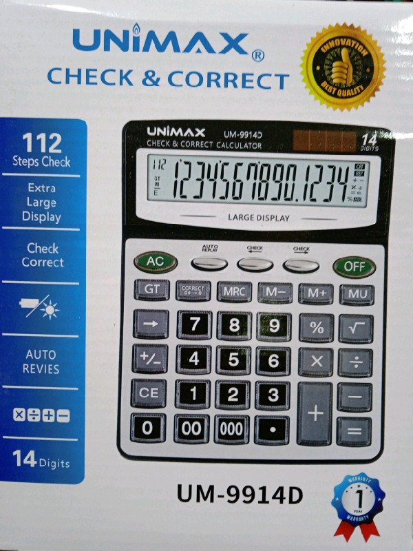 Calculator Unimax (UM-9914D)