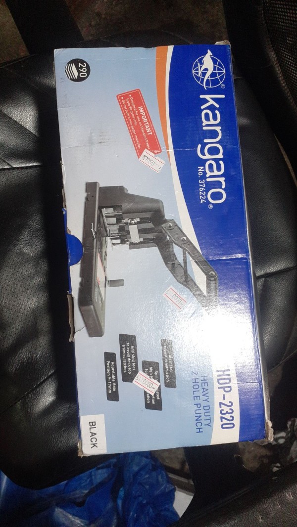 Heavy Duty 2 Hole Punch HDP (Kangaro)