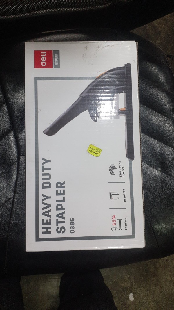 Heavy Duty Stapler 0386 (Deli)