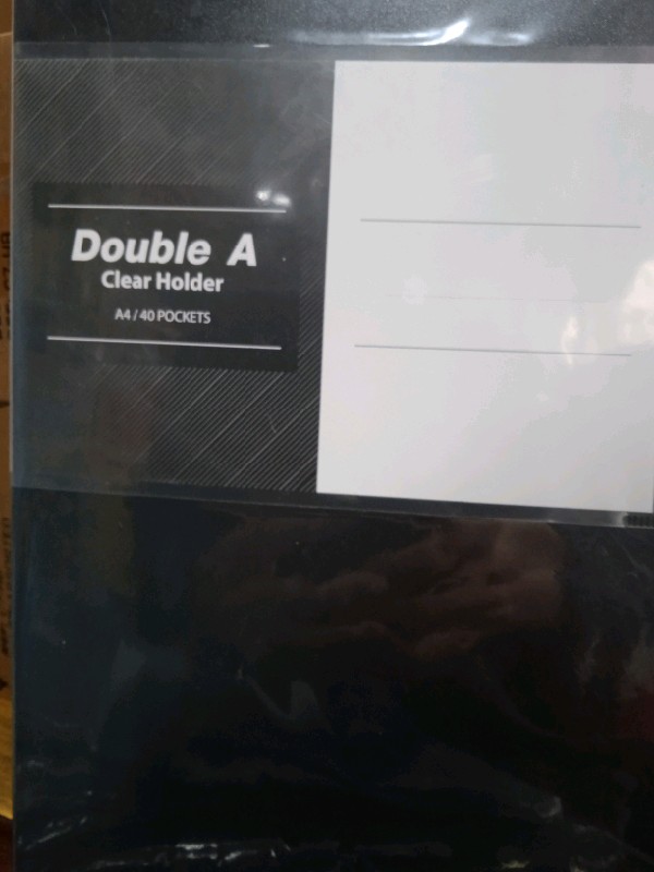 Double A Clear Holder