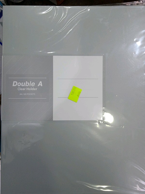 Clear holder 60 pocket