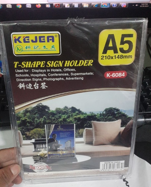 T Shape Singh Holder A5 K-6084 (Kejea)