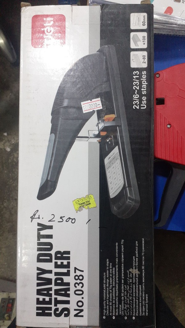 Heavy Duty Stapler 0387 (Deli)