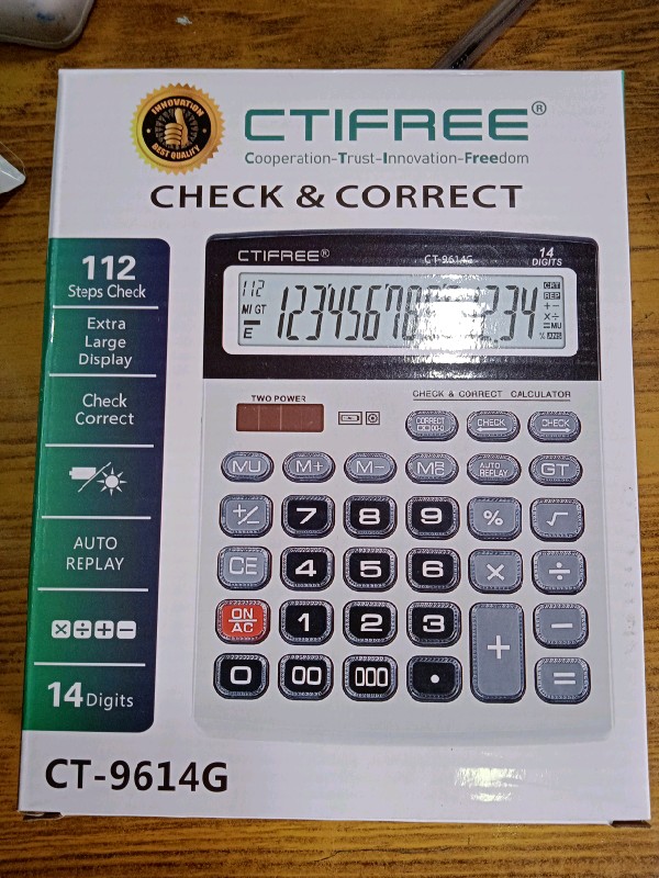 CTIFREE Calculator (CT-9614G)