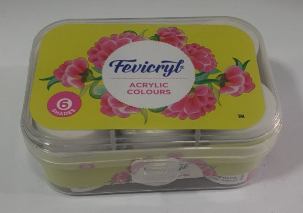 Fevicryl Acrylic Color 6shades