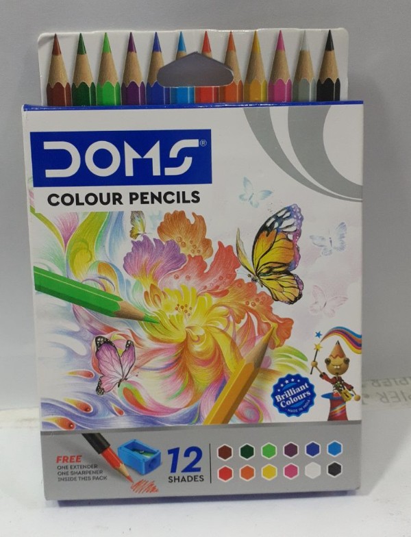 Pencils Colour (DOMS) half