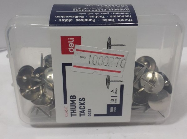 Clasic Thumb Tacks (Deli)