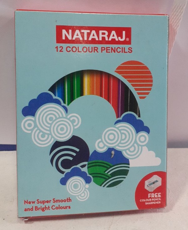 Pencil Color Half (Nataraj)