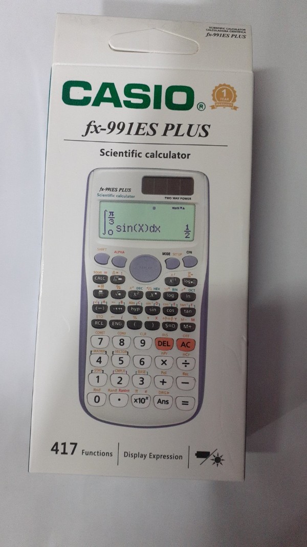 Scientific Calculator (CASIO Fx-991ES PLUS)