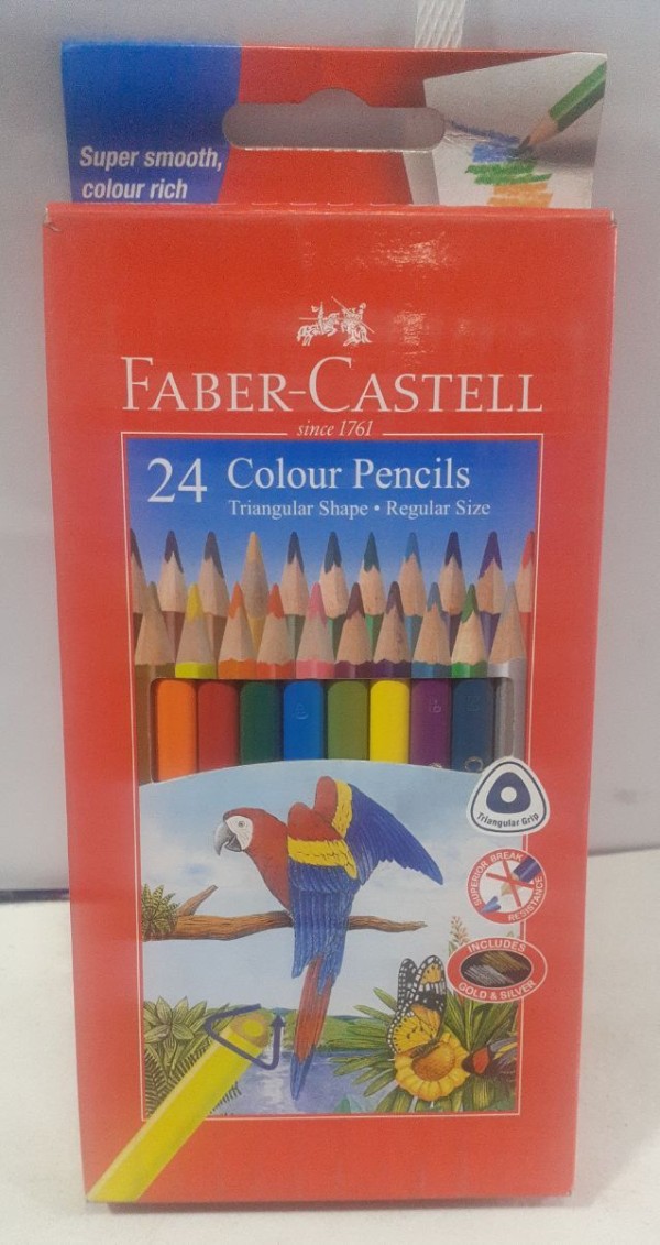 24 colour Pencils (Faber-Castell)