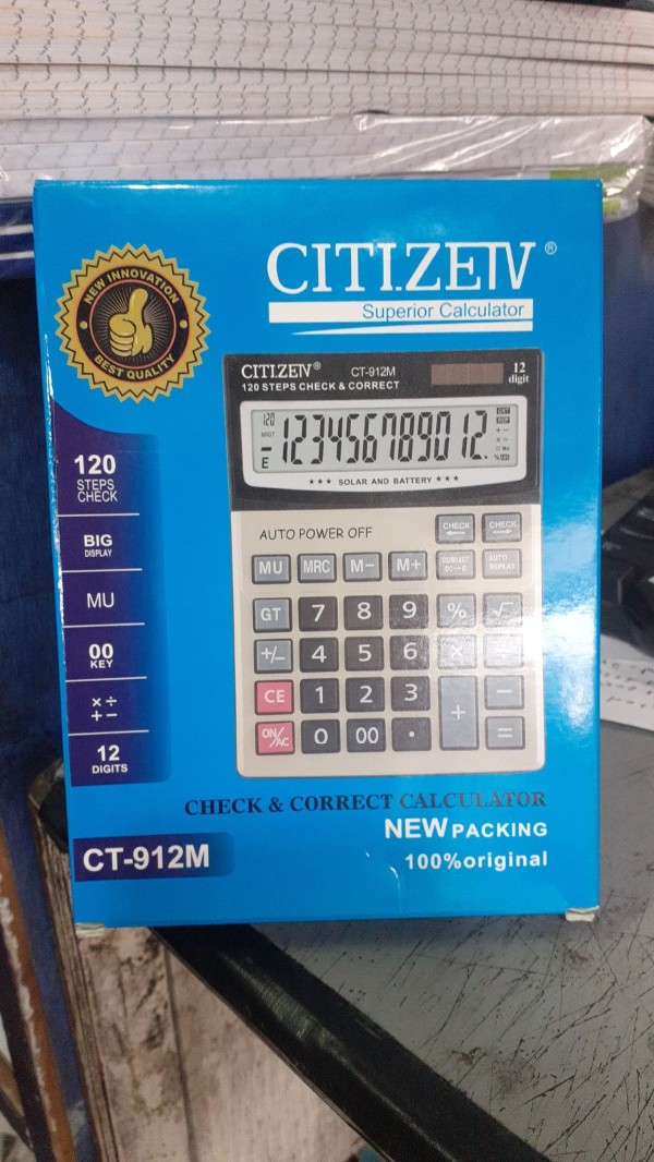 Calculator (CITIZETV CT-912M)
