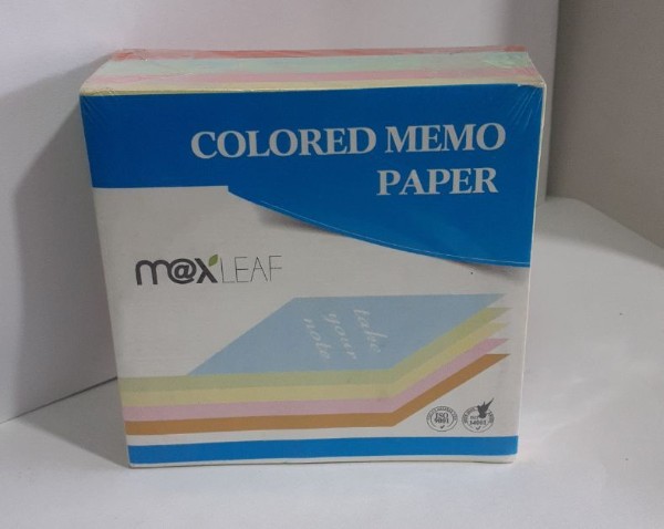 Colored Memo Paper(Maxleaf)