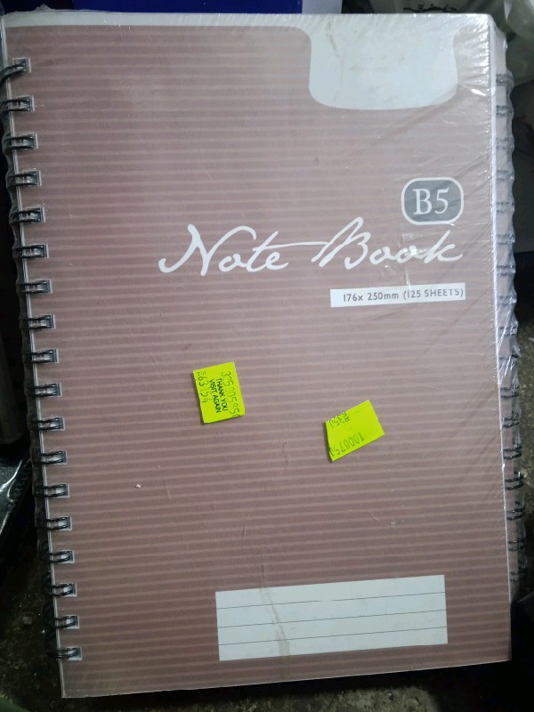 Spiral Note Book B5 125