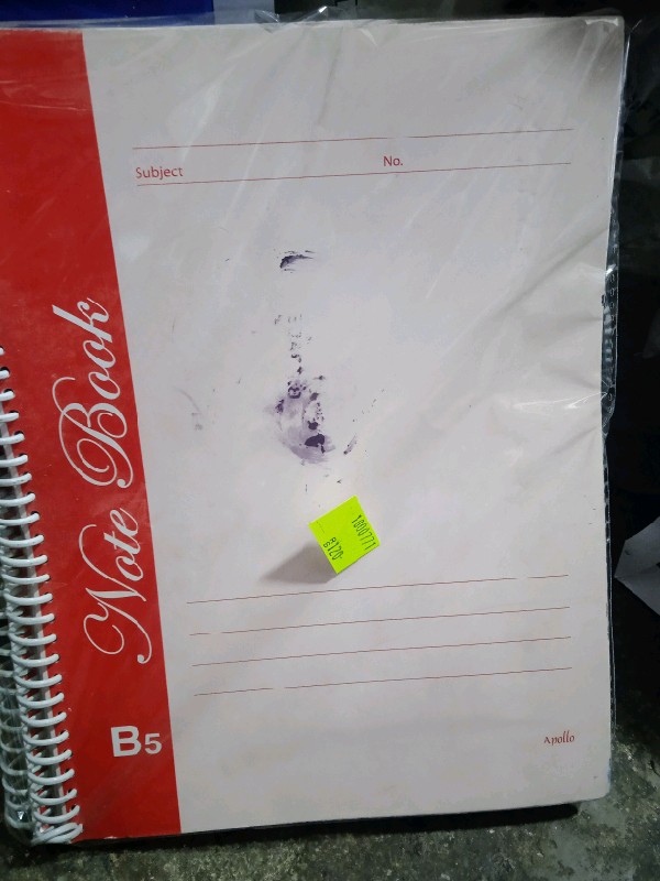 Spiral Note Book B5