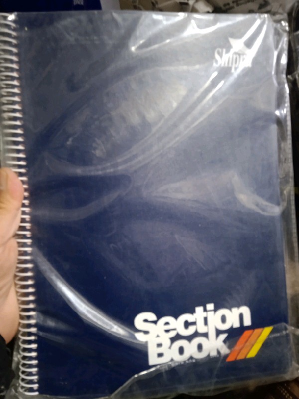 Spiral Section Book A4