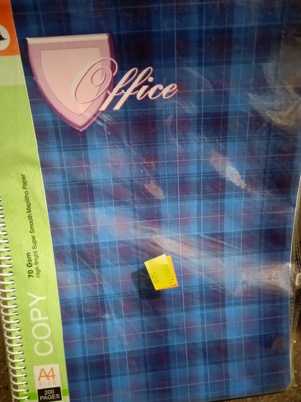 Spiral Note Book 341 A4