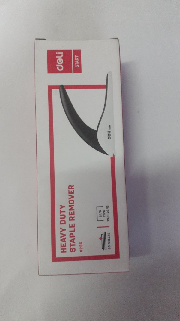 Staple Remover (Heavy Duty 0236 80 sheets) (Deli)