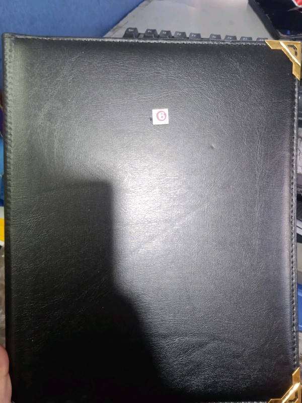 Menu/Certificate Cover